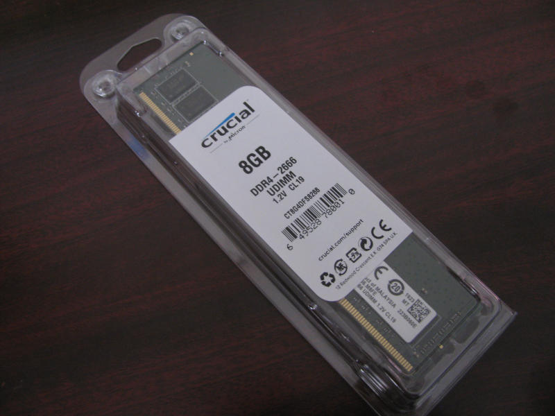 レノボ Legion レギオン T530のメモリを8gbから16gbに増設してみたんだ デスクトップパソコン Crucial Micron製 デスクトップpc用メモリ Pc4 Ddr4 2666 8gbを1枚追加 カフェビショップ